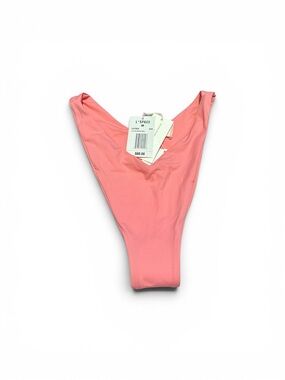 l*space Pink V-Front High-Cut Bikini Bottom